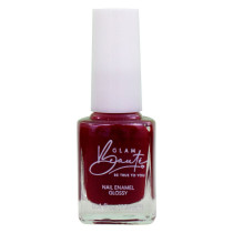 GlamBeaute Glossy Nail Enamel Nail Polish 16, Ruby Red