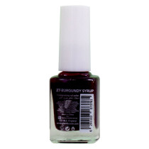 GlamBeaute Glossy Nail Enamel Nail Polish 27, Burgundy Syrup