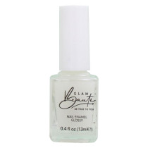 GlamBeaute Glossy Nail Enamel Nail Polish 28, Snow White