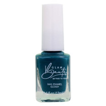 GlamBeaute Glossy Nail Enamel Nail Polish 31, Green Energy
