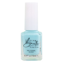 GlamBeaute Glossy Nail Enamel Nail Polish 38, Mint Icing