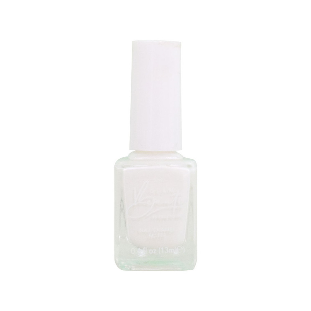 GlamBeaute Glossy Nail Enamel Nail Polish 41, Pearl White