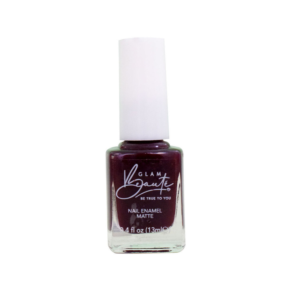 GlamBeaute Glossy Nail Enamel Nail Polish 43, Wine not