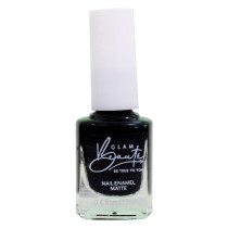 GlamBeaute Matte Nail Enamel Nail Polish 47, Solid Black
