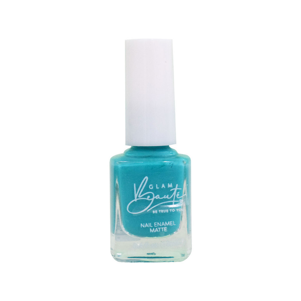 GlamBeaute Matte Nail Enamel Nail Polish 50, Emerald Green
