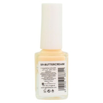 GlamBeaute Glossy Nail Enamel Nail Polish 59, Buttercream