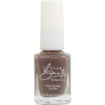 GlamBeaute Glossy Nail Enamel Nail Polish 61, Taupe