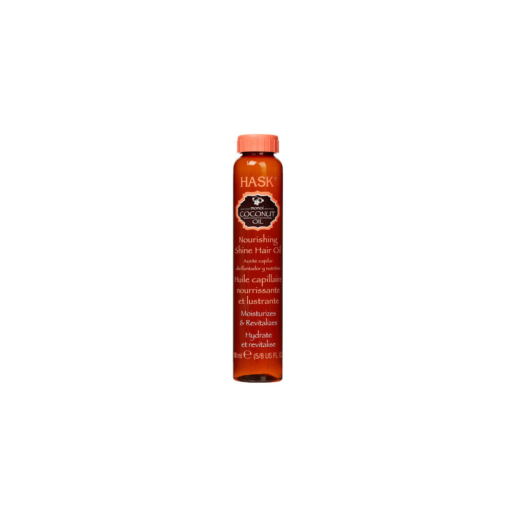 Hask Coconut Nourishing Shine Hair Oil, 18ml