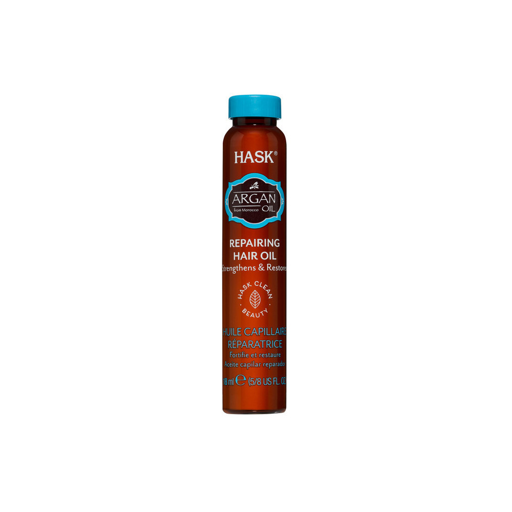 Hask Argan Oil Healing Shine Hair Treatment, 18ml