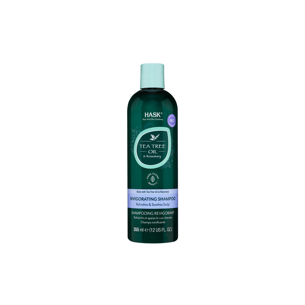 Hask Tea Tree Oil And Rosemary Shampoo, 355ml