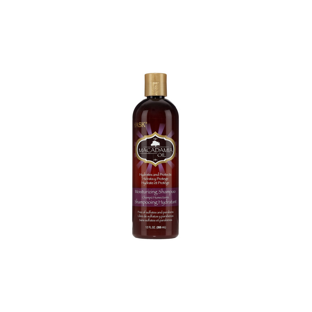 Hask Macadamia Oil Moisturizing Shampoo, 355ml