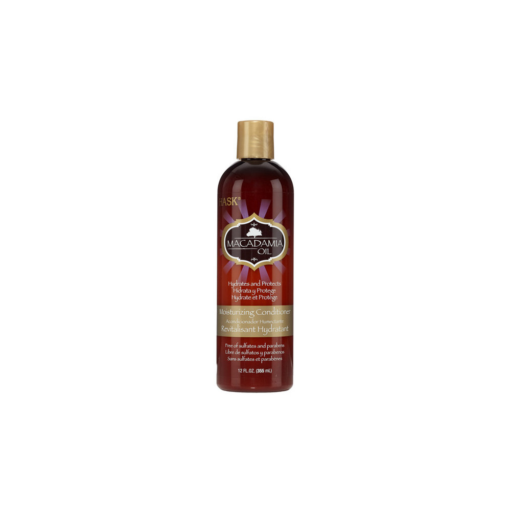 Hask Macadamia Oil Moisturizing Conditioner, 355ml