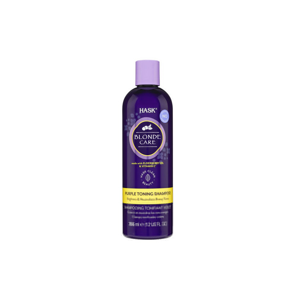 Hask Blonde Care Purple Shampoo, 355ml