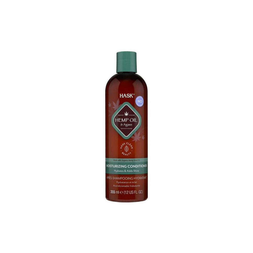 Hask Hemp Oil And Agave Moisturizing Conditioner, 355ml