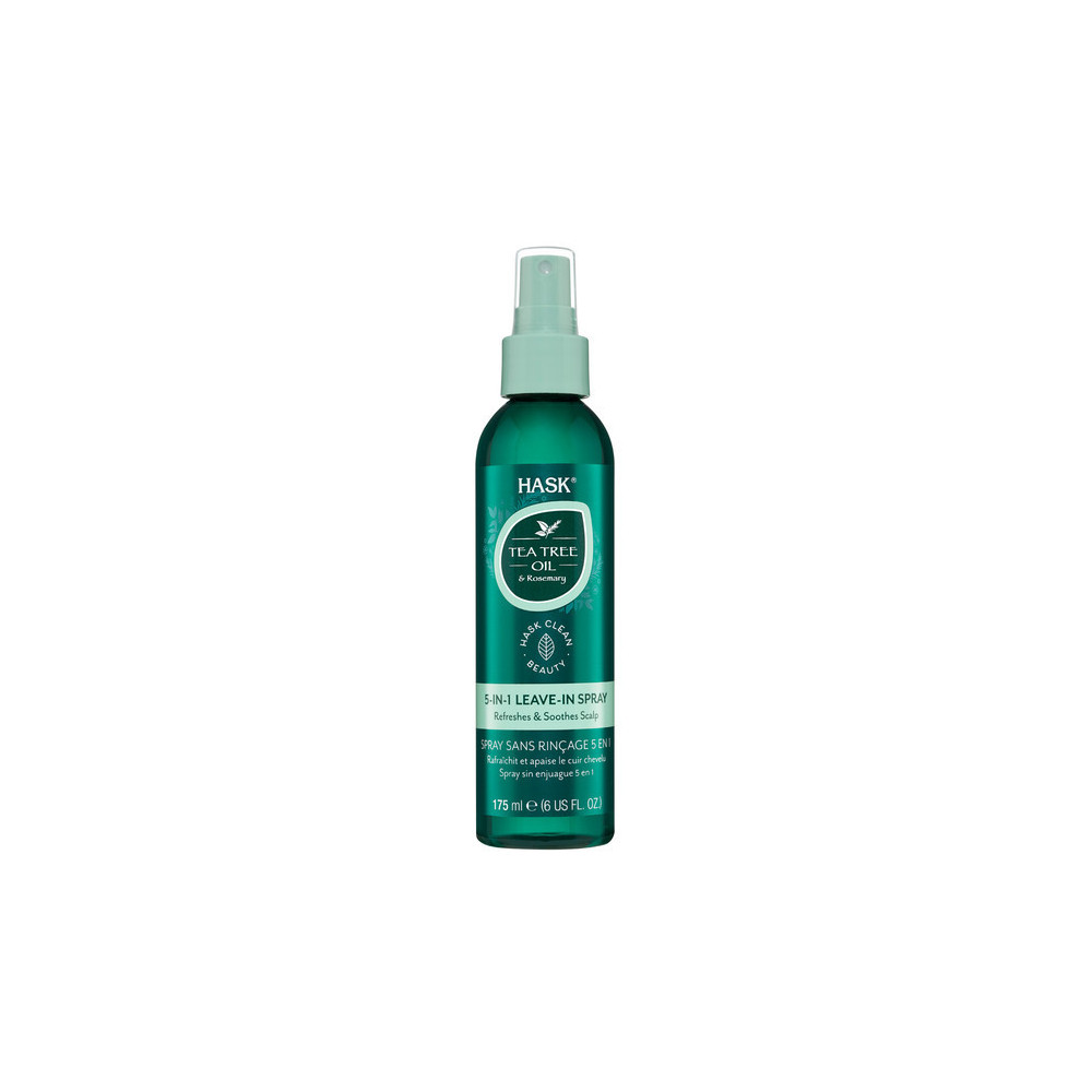 Hask Tea Tree Oil And Rosemary 5 in 1 Leave In Hair Spray 175ml