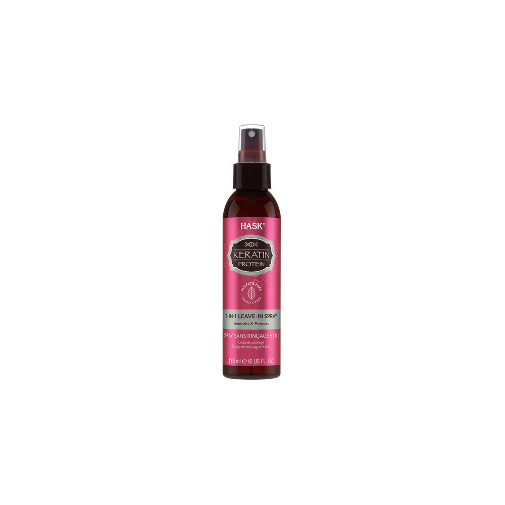 Hask Keratin Protein 5 in 1 Leave In Hair Spray, 175ml