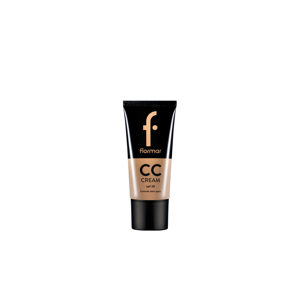 Flormar SPF 20 Prep For Perfection CC Cream Conceals Dark Spots, 04 Anti Fatigue