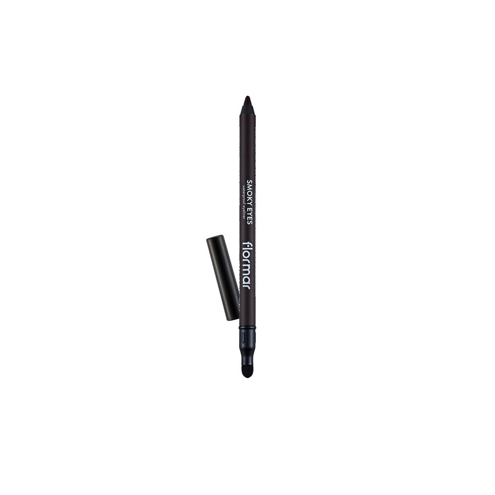 Flormar Smokey Eyes Waterproof Eyeliner, 02 Coolest Brown