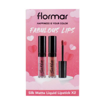 Flormar Silk Matte Liquid Lipstick, Pack Of 2