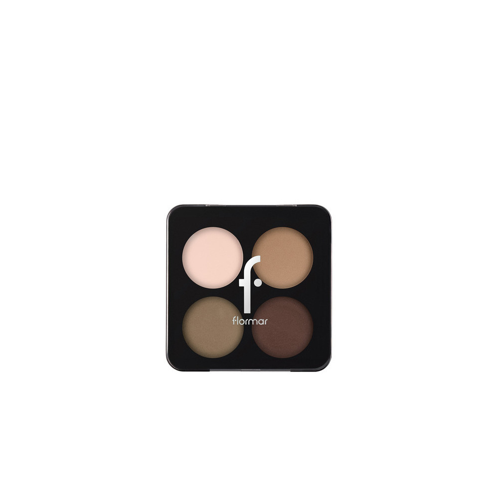 Flormar Np Color Eyeshadow Palette, 004 Swiss Chocolate