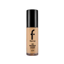Flormar SPF 30 Invisible Cover High Definition Foundation, 80 Soft Beige