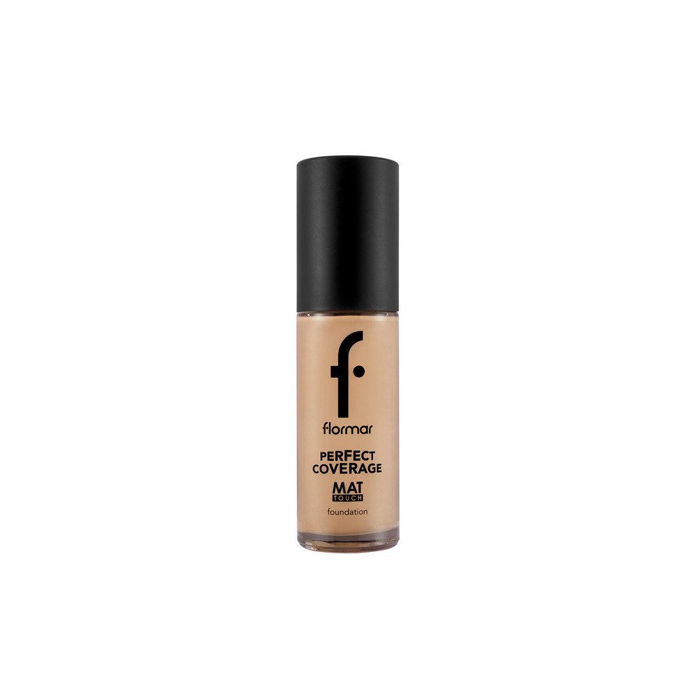 Flormar Np Perfect Coverage Mat Touch Foundation, 322 Beige