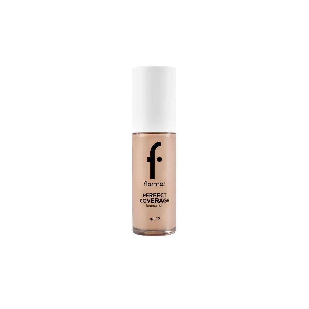 Flormar SPF 15 Perfect Coverage Foundation, 101 Pastelle