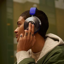 Dyson Zone WP01 Headphone, Air Purification, Advanced Noise Cancellation, Touch And Voice Control, Built-In Accelerometer, Beamforming And Noise-Cancelling Microphones, WP01, Blue, 1 Year Warranty