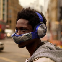 Dyson Zone WP01 Headphone, Air Purification, Advanced Noise Cancellation, Touch And Voice Control, Built-In Accelerometer, Beamforming And Noise-Cancelling Microphones, WP01, Blue, 1 Year Warranty