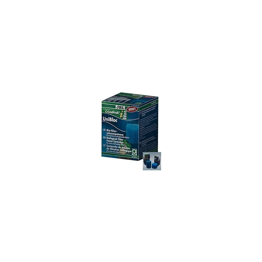 Jbl Unibloc Bio-Logical Filter Foam Catridge, Blue