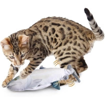 All For Paws Jittering Fish Sardine Toy For Cats