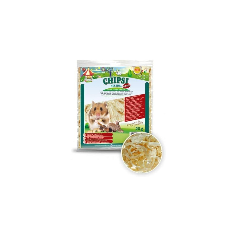 Chipsi Nesting Active For Small Animals, 20 Gram