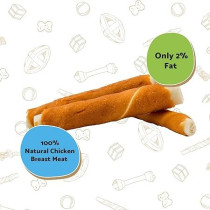Armitage Jumbo Chicken Chewy Twists, 100 Gram