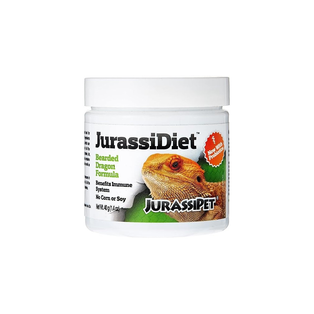 Seachem Jurassidiet Bearded Dragon Food, 40 Gram