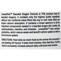 Seachem Jurassidiet Bearded Dragon Food, 40 Gram
