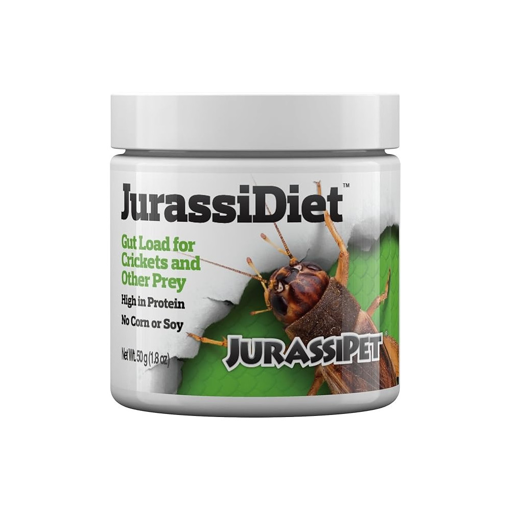 Seachem Jurassi Diet Gut Load Amphibians And Reptiles Food, 50 Gram