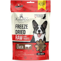 Kelly & Co's Single Ingredient Freeze-Dried Beef Liver For Dog, 40 Gram