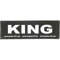 Julius-K9 King Patch For Dogs, Large