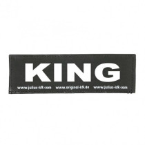 Julius-K9 King Patch For Dogs, Small