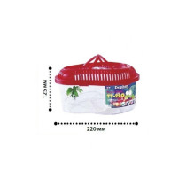 Kw Zone Turtle Tank With Cover Dimension - 22 x 12.5 cm