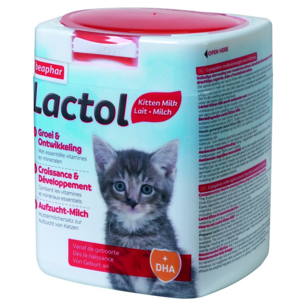Beaphar Lactol Kitten Milk Replacer Powder, 500 Gram