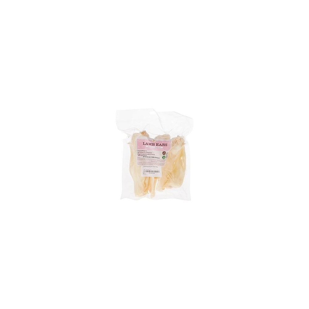 Jr Pet Products Lamb Ears Dog Treats, 100 g