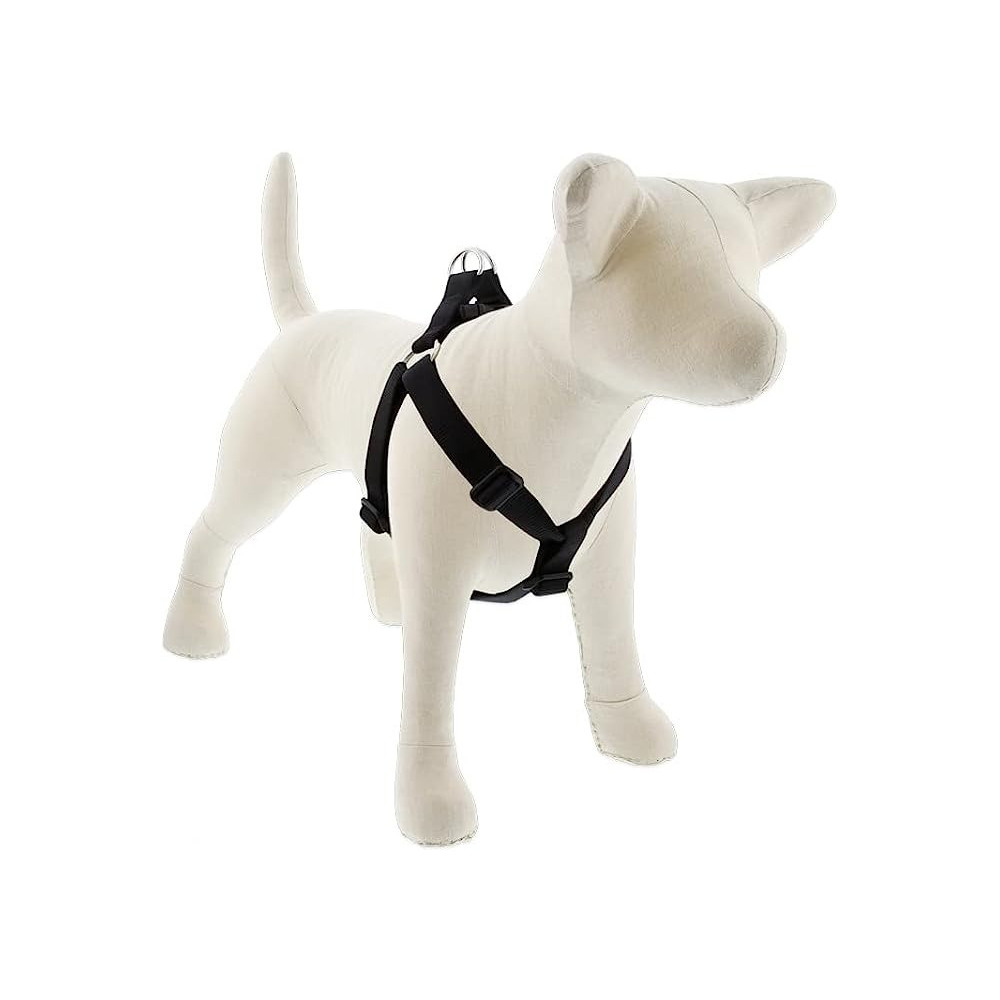 LupinePet Step In Dog Harness, Black