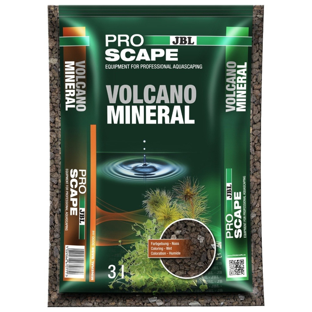 Jbl Proscape Volcano Mineral, 3 Liters Highly Porous Rock For Aquarium Decoration And Planting