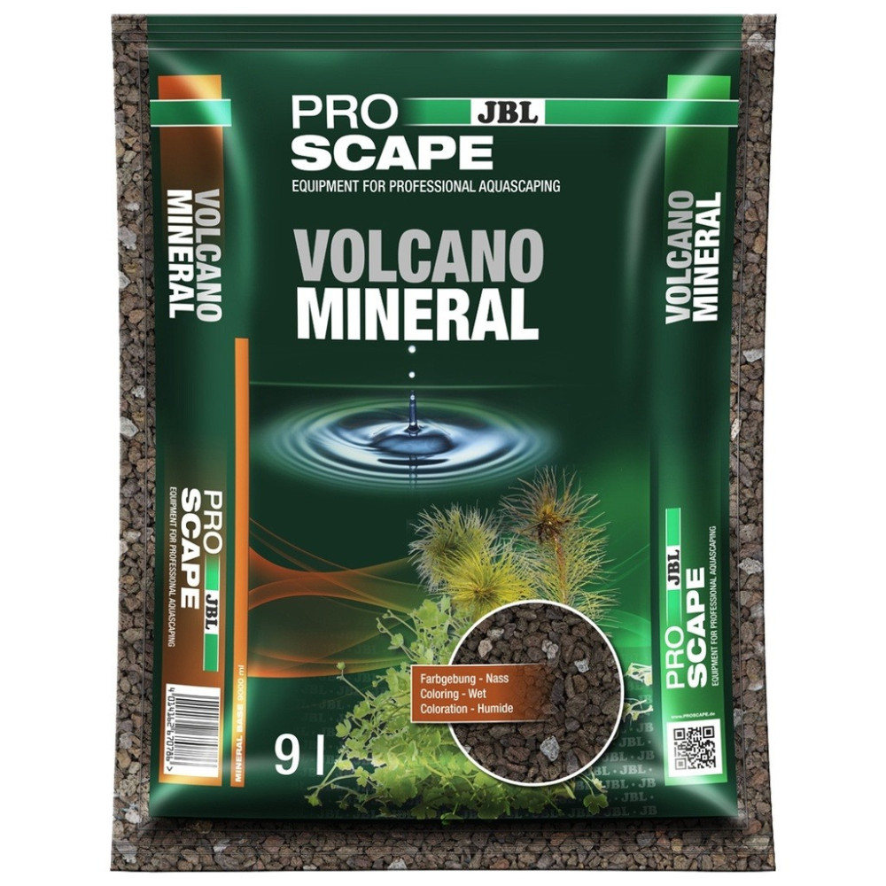 Jbl Proscape Volcano Mineral, 9 Liters Highly Porous Rock For Aquarium Decoration And Planting