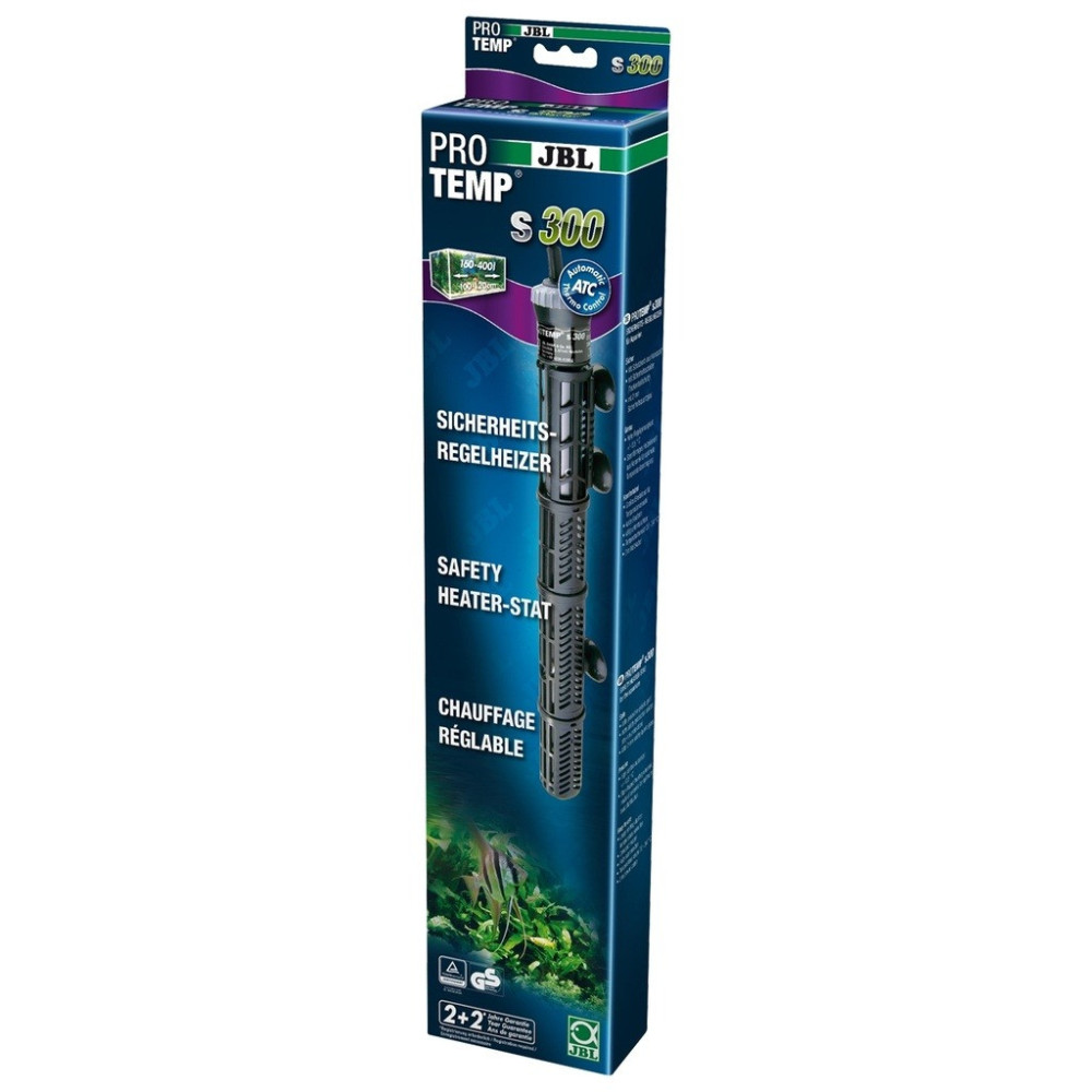 Jbl Protemp S 300W (Uk-Plug) Heater For Aquariums From 160 To 400 Litre