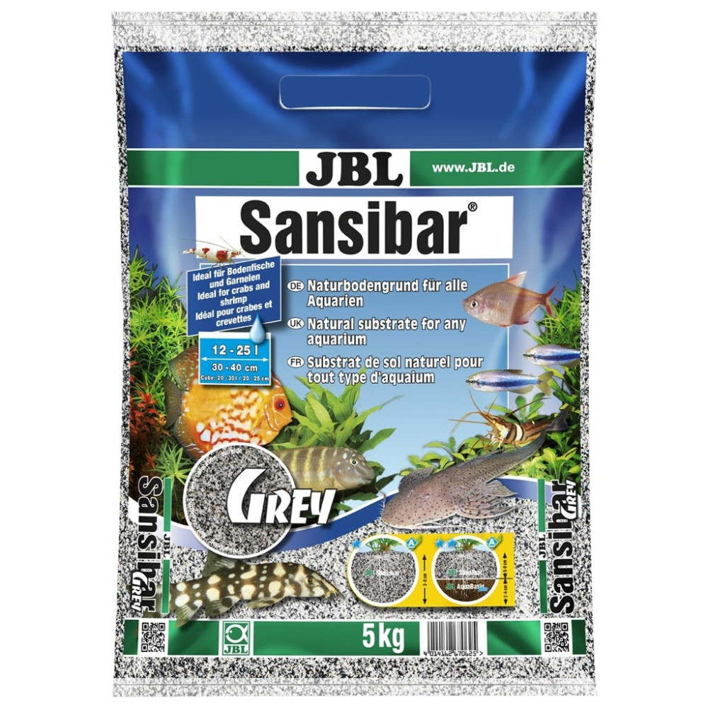 Jbl Sansibar Grey 5 Kg Decorative Aquarium Gravel