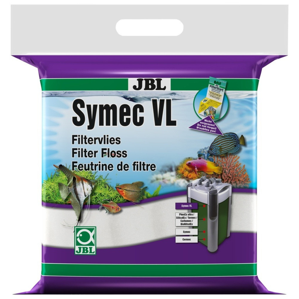 Jbl Symec Vl Filter Wool Fleece For Aquarium Filters To Remove Of All Types Of Water Cloudiness
