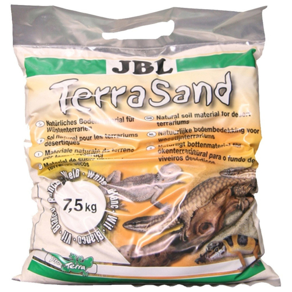 Jbl Terrasand, Natural White, Substrate For Desert Terrariums