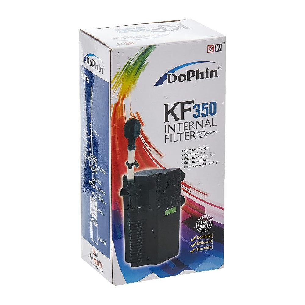 Kw Zone Dophin Kf-350 Inner Filter For Aquarium, 280 L-H
